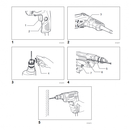 MAKITA M6500B Electric Drill. 230W