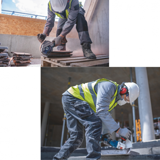 BOSCH GWS 18V-180P Professional Cordless Angle Grinder BITURBO