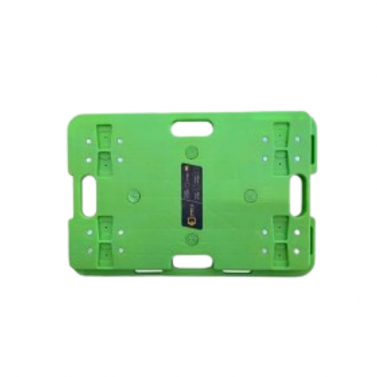 Plastic Turtle Trolley 100kg & 150kg capacity. PP Castor Wheels. Green