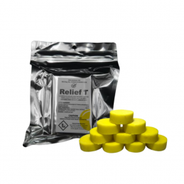 RELIEF T. Polymer matrix Mosquito Larvae Breed Control. (1% Temphos) (15g) 12blocks/Packet