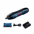 BOSCH GO 2 Professional Cordless Screwdriver Kit. Comes With 33pcs Screw Bits Set and Micro USB Cable