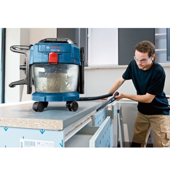 BOSCH GAS 18V-10L Professional Wet & Dry Cordless Vacuum Cleaner / Dust Extractor (Bare Unit)
