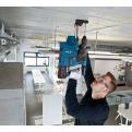 BOSCH GBH 18V-26 with GDE 18V-16 Cordless Rotary Hammer Sds-Plus with Dust Extractor System.