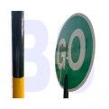 Stop & Go Safety Signage with Handle