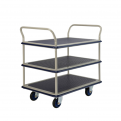 NF Series NF-305 Trolley 300 kg - Metal / Steel Triple Deck Dual-handle type