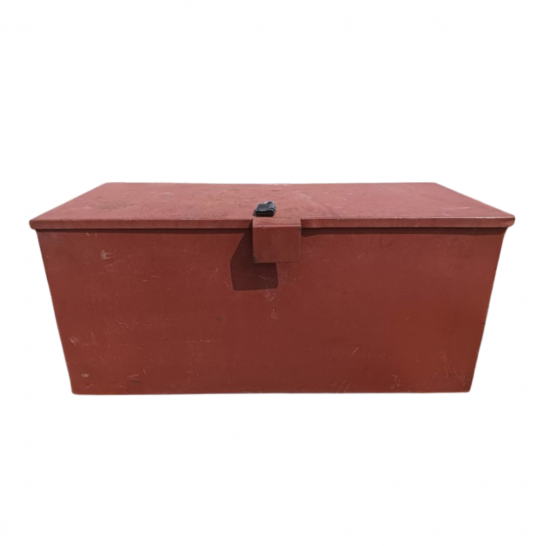Lorry Metal Tool Box 3ft. Trunk Steel Tool Box. Red. Option with Legs