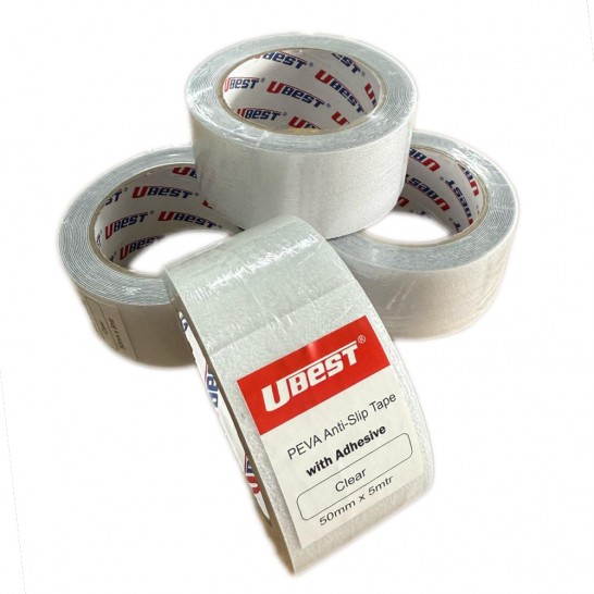 U-BEST Clear Peva Anti Slip Tape 2" X 5MTR [NEW]