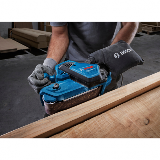 BOSCH GBS 750 Professional Belt Sander with 850W motor power