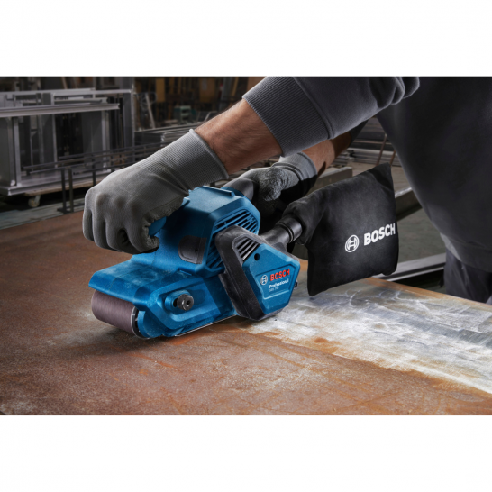 BOSCH GBS 750 Professional Belt Sander with 850W motor power