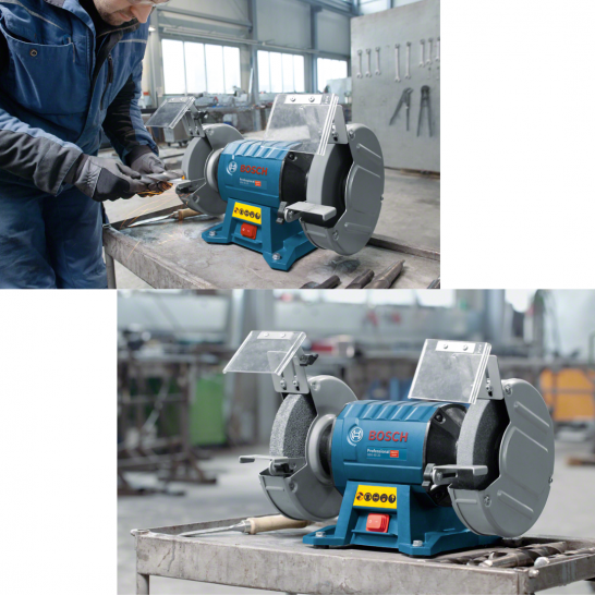 BOSCH GBG 60-20 Professional Double-Wheeled Bench Grinder 8 Inch 600W