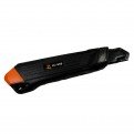ELEPHANT Heavy Duty Pen Knife with lock. 18mm Utility Knife. Sharp black blade. With hole for tool lanyard attachment