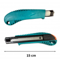 ELEPHANT Pen Knife with lock. Utility Knife. 18mm. With hole for tool lanyard attachment. Sharp