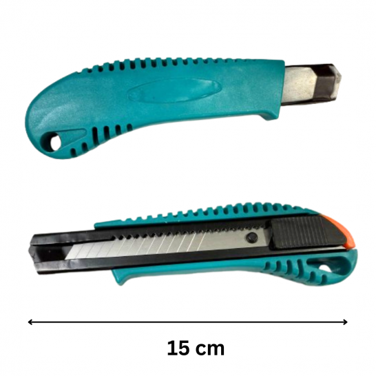 ELEPHANT Pen Knife with lock. Utility Knife. 18mm. With hole for tool lanyard attachment. Sharp