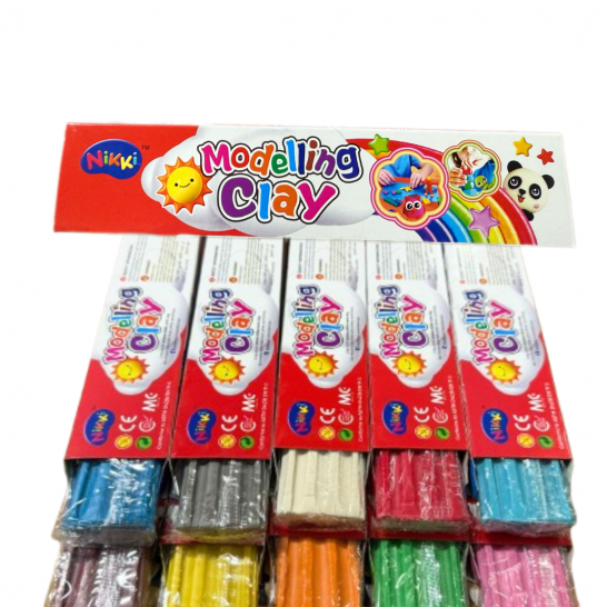 NIKKI PLASTICINE (200PCS/CARTON)