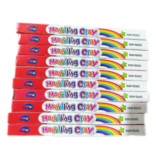 NIKKI PLASTICINE (200PCS/CARTON)