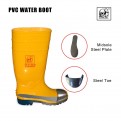 ELEPHANT PVC Safety Boots With Steel Toe Cap & Mid Sole
