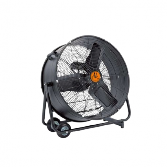 AIRKING 24" 110V High Velocity Drum Air Circulator Fan C/W Wheels. Drum Fan