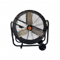 AIRKING 30" 220V High Velocity Drum Air Circulator Fan C/W Wheels. Drum Fan