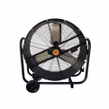 AIRKING 30" 220V High Velocity Drum Air Circulator Fan C/W Wheels. Drum Fan