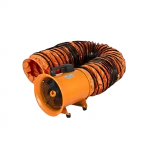AIRKING Flexible Duct Hose For Ventilator Blower Diameter 8" to 36". Length option 5M or 10M. Orange Ducting Hose