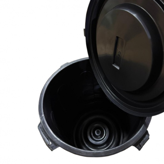 Utility Bin 18gal (68ltr) with Cover. Heavy Duty. Plastic Storage Bin / Waste Bin