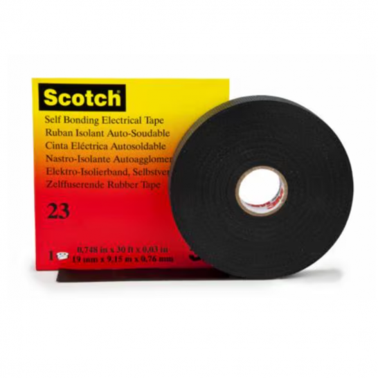 3M Scotch® Rubber Splicing Tape 23, 19 mm x 9.15 m