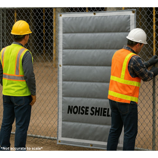 PVC Noise Shield. 26dB. 1mx2m. 25mm Thickness.