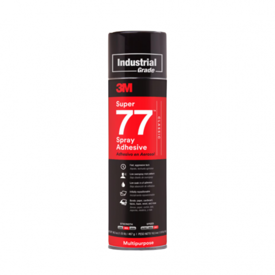 3M Super 77 Adhesive Spray Multipurpose Glue