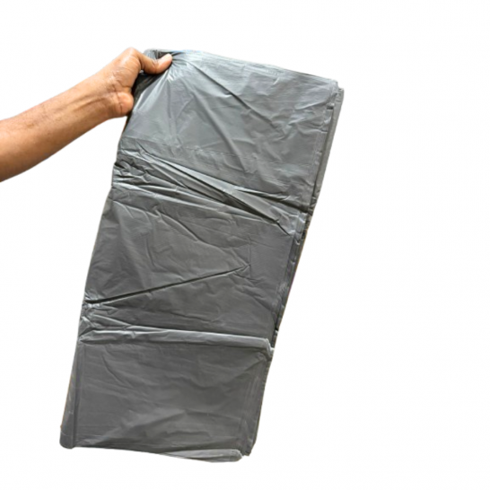 Heavy Duty Large Black Garbage Bag / Domestic Bin Bag 36"X48" 40pcs/pkt