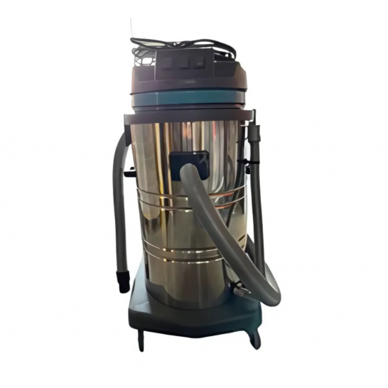 AIRSTRONG Stainless Steel Wet & Dry Vacuum Cleaner 80L 3000W Triple Italy motor.