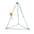 Haru HD-240-20 Confined Space and Rescue Tripod with 20m Wire Rope Winch (EN795, EN1496)