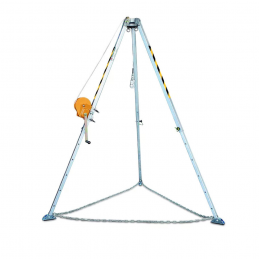 Haru HD-240-20 Confined Space and Rescue Tripod with 20m Wire Rope Winch (EN795, EN1496)