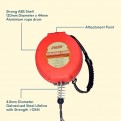 HARU HE-xx-LE Vertical & Horizontal Retractable Fall Arrestor with Handle (Retractable Lifeline EN360)
