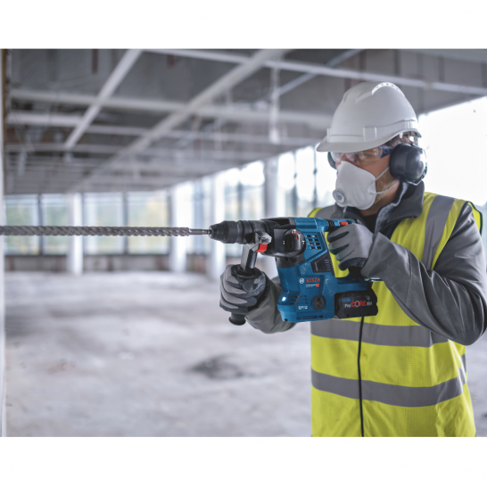 BOSCH GBH 18V-28CF Professional Cordless Rotary Hammer with SDS plus (Bare Unit)