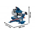 BOSCH GCM 340-305D PRO Slide Mitre Saw | Integrated LED Light System