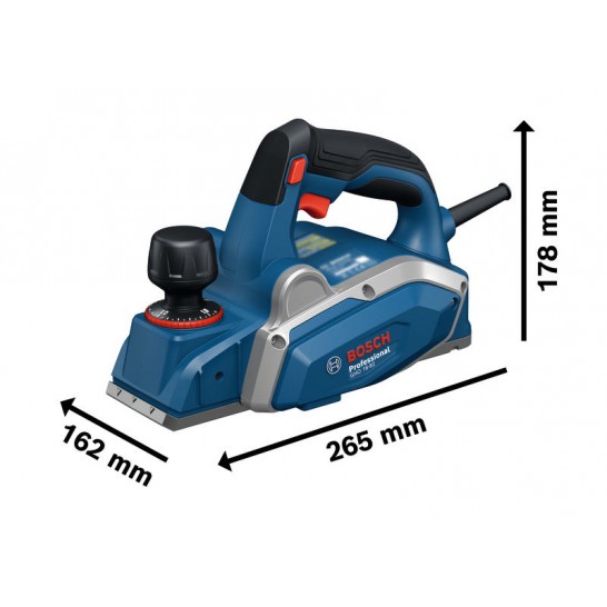 BOSCH GHO 16-82 PRO Portable Planer | Fine Depth Control