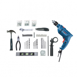 BOSCH GSB 600 PRO Impact Drill Set with accessories. (replaces GSB 10RE)