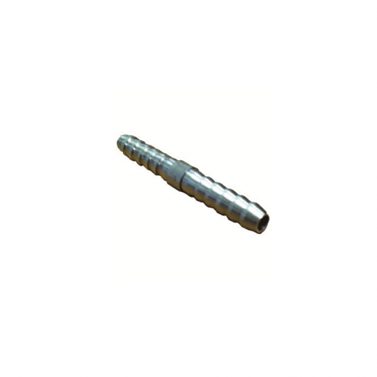 Brass Hose Joint. Hose Splicer. 1/4" x 1/4".