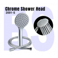 Chrome Shower Set S2001-S