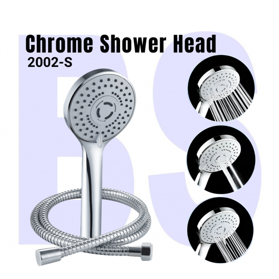 Chrome Shower Set 2002-S