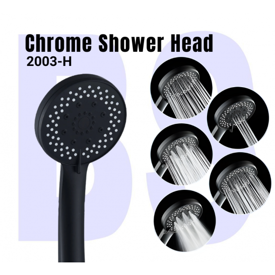 Black Shower Head 2003-H