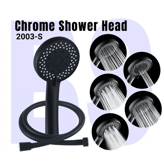 Black Shower Set 2003-S