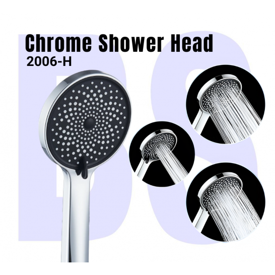 Premium Chrome Shower Head 2006-H