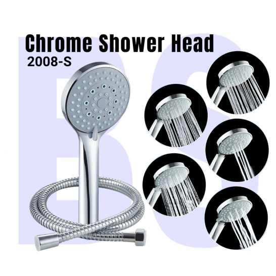 Premium Chrome Shower Set 2008-S