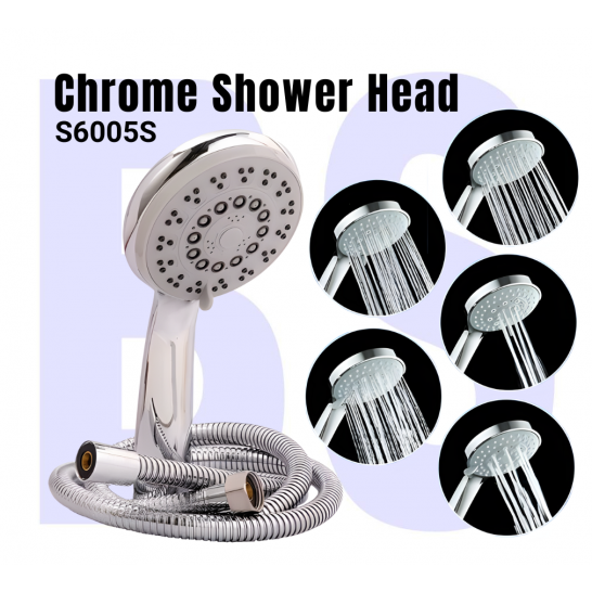 Premium Chrome Shower Set S6005-S