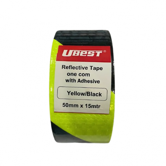 U-BEST Honeycomb Grade Reflective Tape Diagonal Stripes
