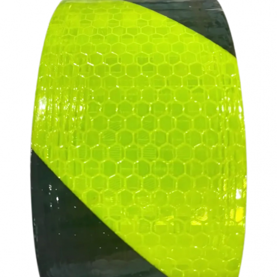 U-BEST Honeycomb Grade Reflective Tape Diagonal Stripes