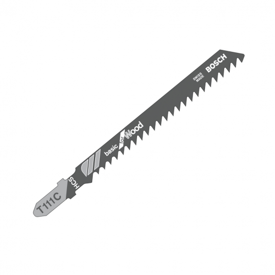 BOSCH T111C Basic for Wood Jigsaw Blade For Jigsaws