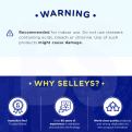 SELLEYS 1021 SS304 Heavy Duty Shower Hose 1.2M