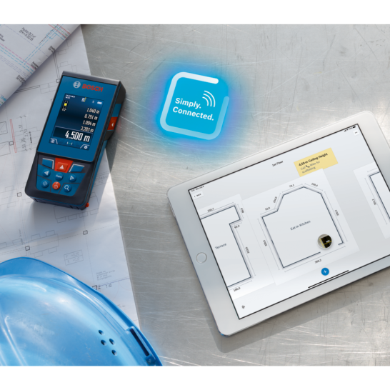 BOSCH GLM 100-25C Professional Laser Measure. Measurement Range Up To 100M